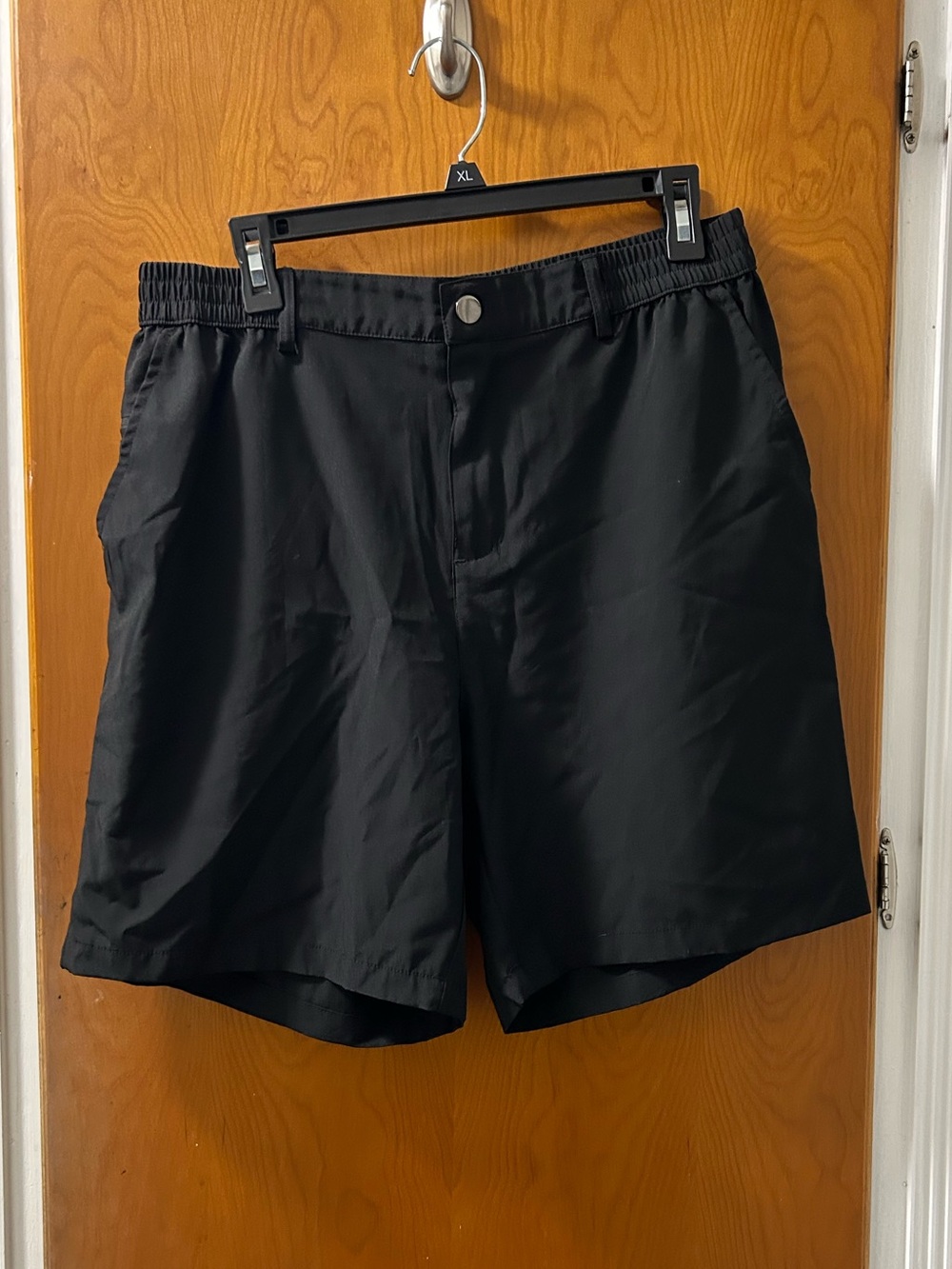 Men's Athletic Black Performance Shorts